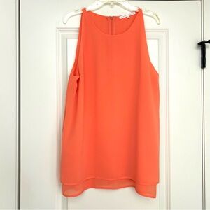 🆕 NWOT 🆕 Large Creamsicle Orange Flowy Top 🧡
